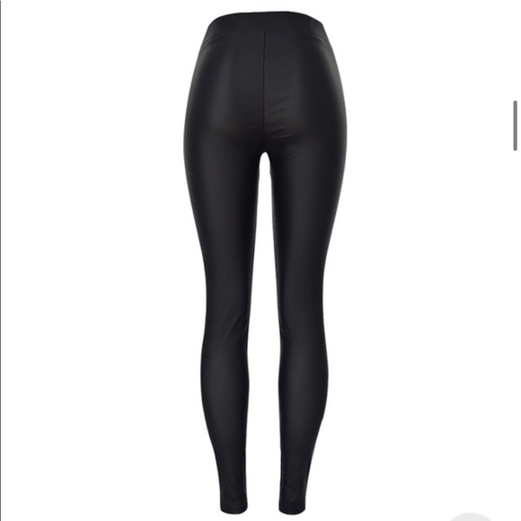 High waisted lace up faux pants iamgia tigermist - Picture 3 of 5